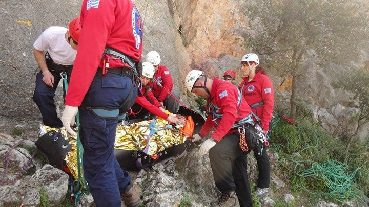 Σε εξέλιξη επιχείρηση απεγκλωβισμού ορειβάτη στα Καζάνια Ολύμπου